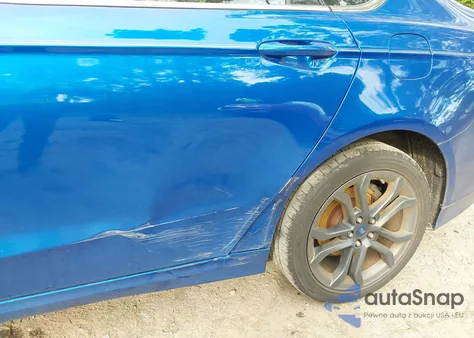 2018 Ford Fusion Se из США, поврежденный, VIN 3FA6P0H73JR184509